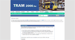 Desktop Screenshot of forum.tram2000.be